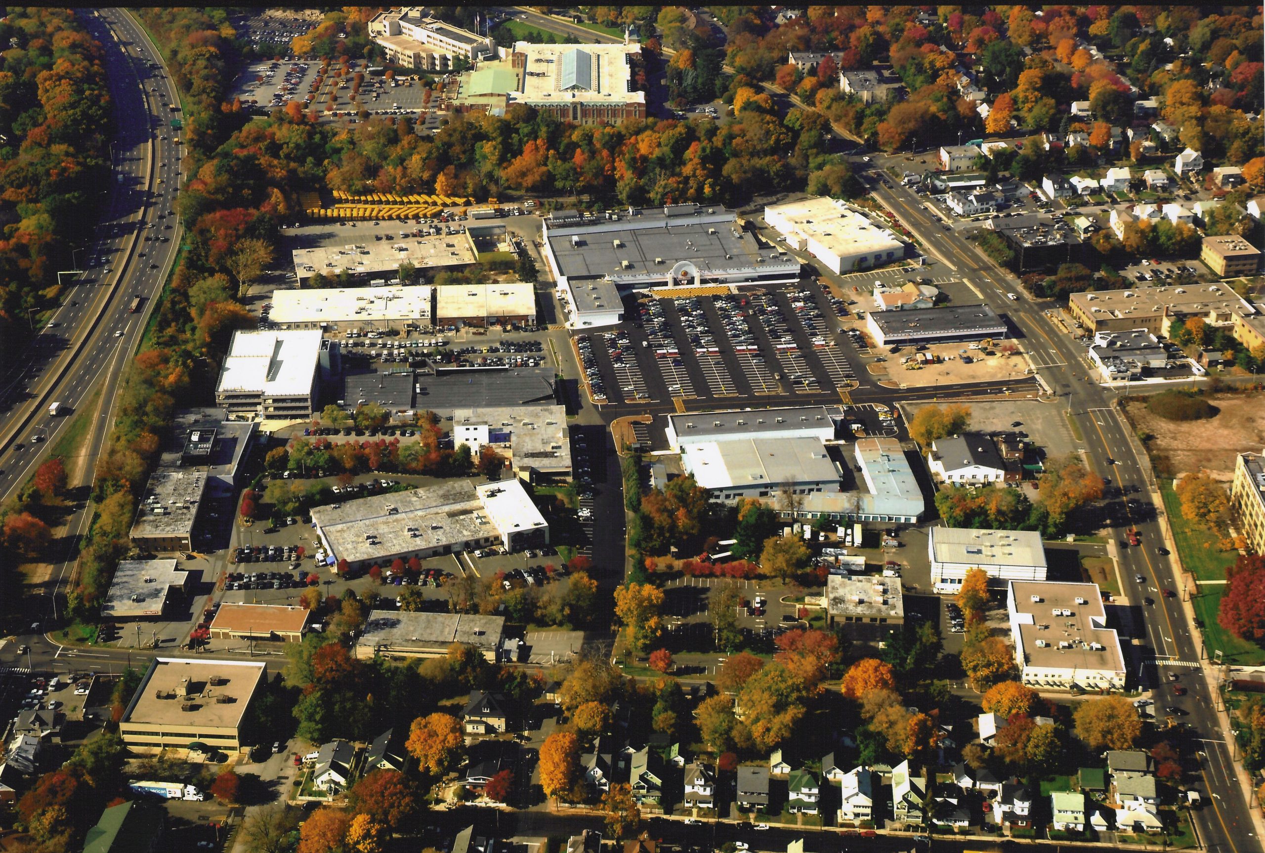 aerial photo of Commerce Park